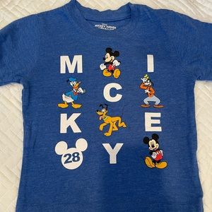 3 Disney Mickey Mouse shirts 18 months